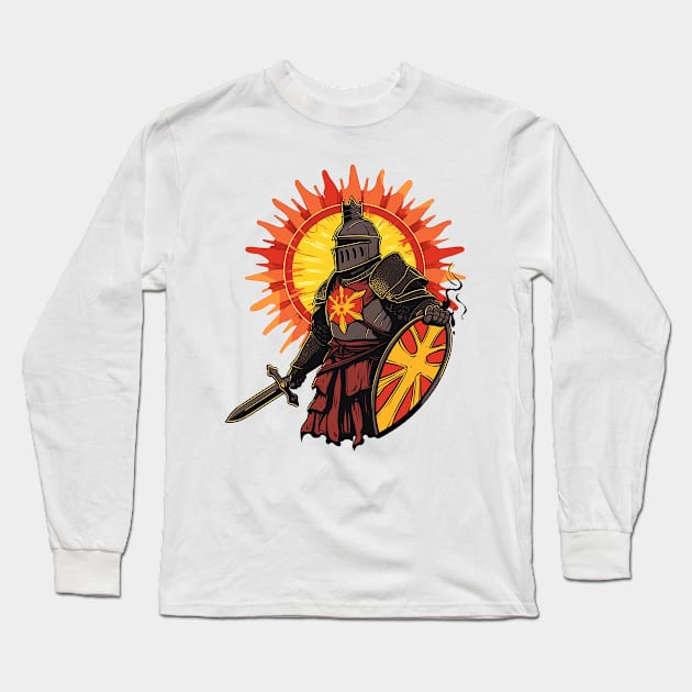 dark soul Long Sleeve T-Shirt by piratesnow